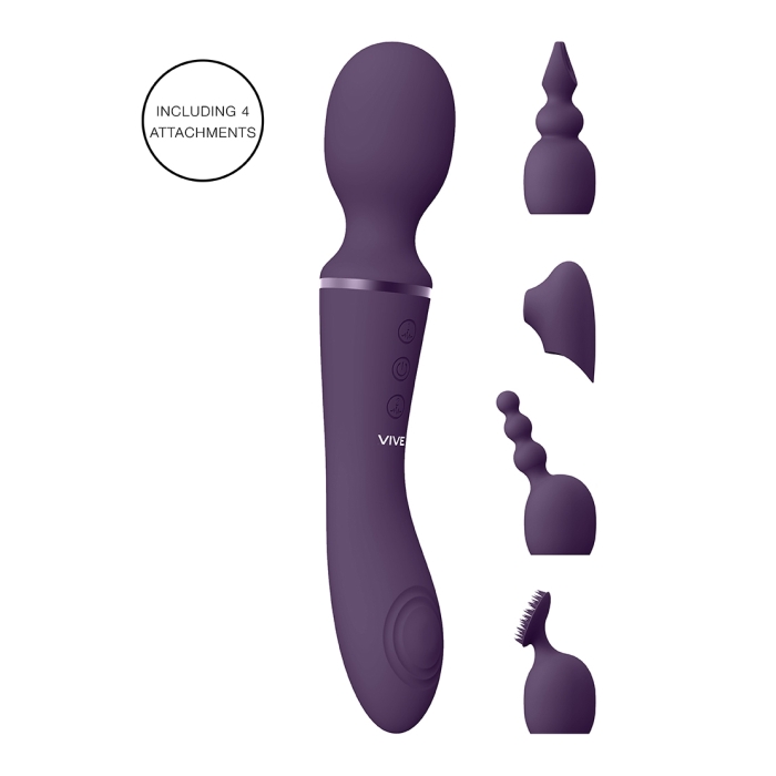NAMI - PULSE WAVE & VIBRATING WAND - PURPLE NAMI - PULSE WAVE & VIBRATING WAND - PURPLE