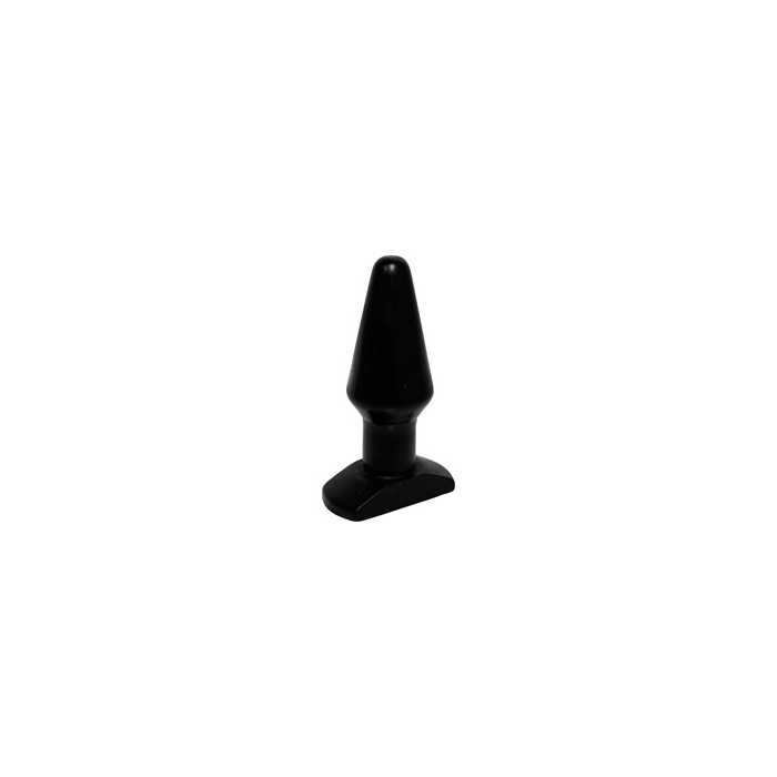LARGE BUTT PLUG-BLACK LARGE BUTT PLUG-BLACK
