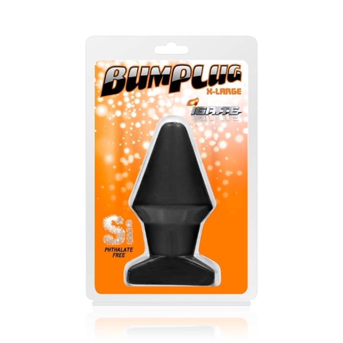 X-LARGE BUTT PLUG-BLACK X-LARGE BUTT PLUG-BLACK