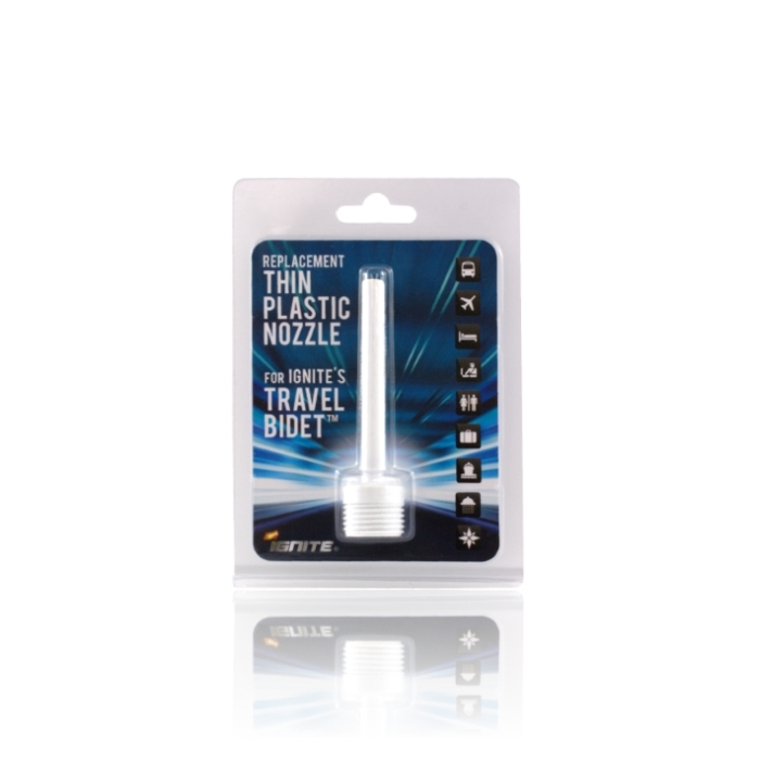 THIN PLASTIC NOZZLE REPLACEMENT (RINSERVICE TRAVEL BIDET) THIN PLASTIC NOZZLE REPLACEMENT (RINSERVICE TRAVEL BIDET)