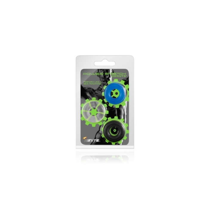 SILICONE POWER DONUTS 3 PACK SILICONE POWER DONUTS 3 PACK