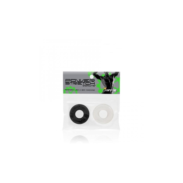 POWER STRETCH SILCONE 2PK 1 BLACK / 1 CLEAR (SI-95003) POWER STRETCH SILCONE 2PK 1 BLACK / 1 CLEAR (SI-95003)