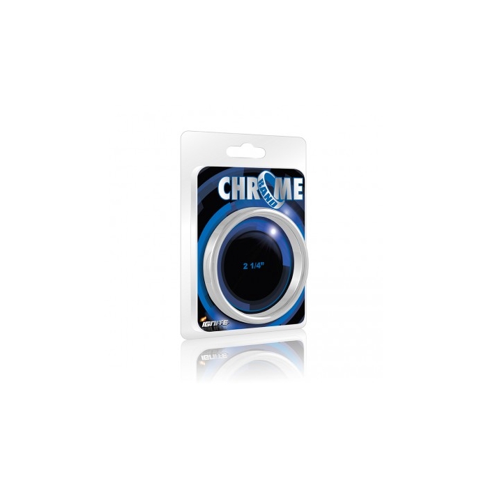 THICK CHROME COCK RING - 2.25IN (SI-95016) THICK CHROME COCK RING - 2.25IN (SI-95016)