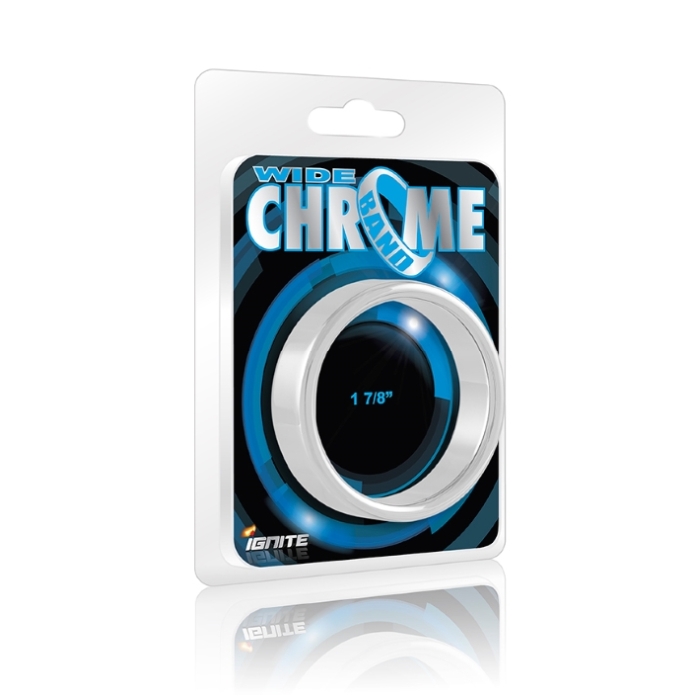 WIDE CHROME BAND 1 7/8IN WIDE CHROME BAND 1 7/8IN