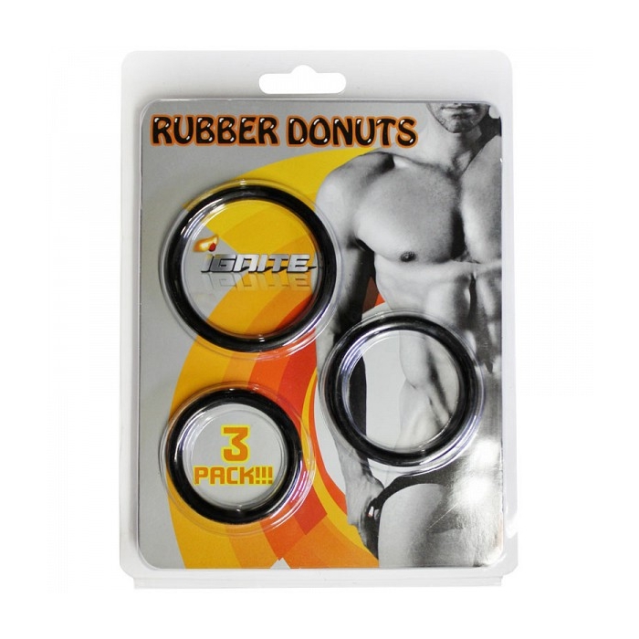 3 PACK RUBBER RINGS 1.5, 1.75 AND 2 INCH 3 PACK RUBBER RINGS 1.5, 1.75 AND 2 INCH