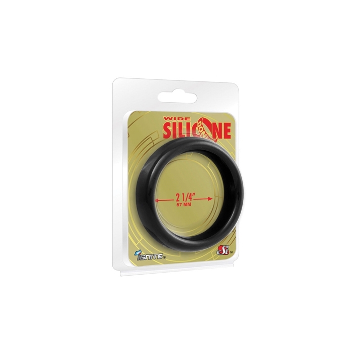 WIDE SILICONE DONUT - BLACK (2/51MM) WIDE SILICONE DONUT - BLACK (2/51MM)