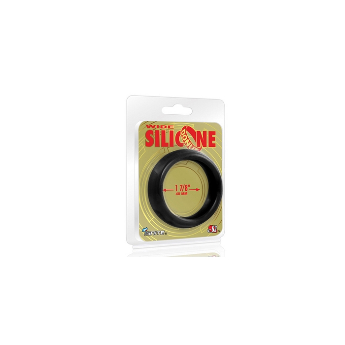 WIDE SILICONE DONUT - BLACK (1.88/48MM) WIDE SILICONE DONUT - BLACK (1.88/48MM)