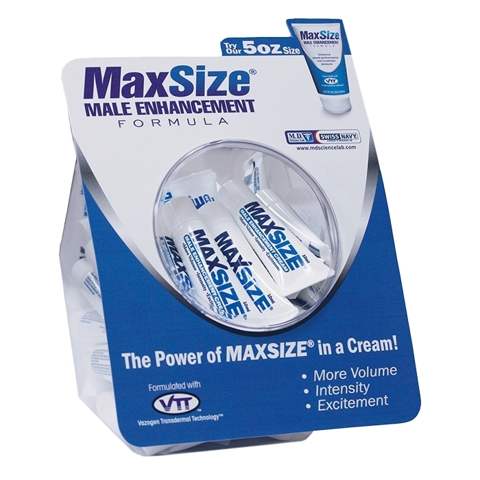 MAX SIZE CREAM FISHBOWL DISPLAY (50CT./10ML.) MAX SIZE CREAM FISHBOWL DISPLAY (50CT./10ML.)