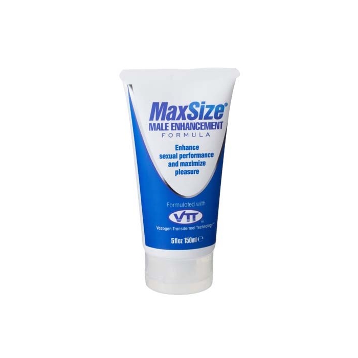 MAX SIZE MALE ENHANCEMENT CREAM 5OZ / 150ML WHITE MAX SIZE MALE ENHANCEMENT CREAM 5OZ / 150ML WHITE