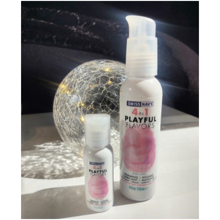 SWISS NAVY 4 IN 1 COTTON CANDY 4OZ SWISS NAVY 4 IN 1 COTTON CANDY 4OZ