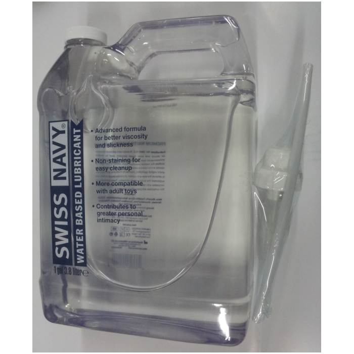 SWISS NAVY GALLON - WATER BASED LUBE SWISS NAVY GALLON - WATER BASED LUBE