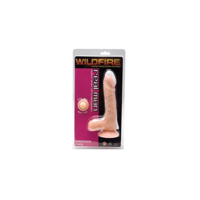 REAL MAN EUROPEAN CYBERSKIN COCK 7.5 - FLESH REAL MAN EUROPEAN CYBERSKIN COCK 7.5 - FLESH