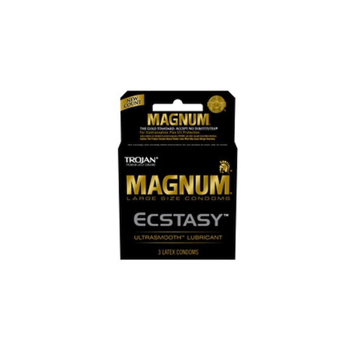 TROJAN 3'S MAGNUM ECSTASY 6 PACK TROJAN 3'S MAGNUM ECSTASY 6 PACK