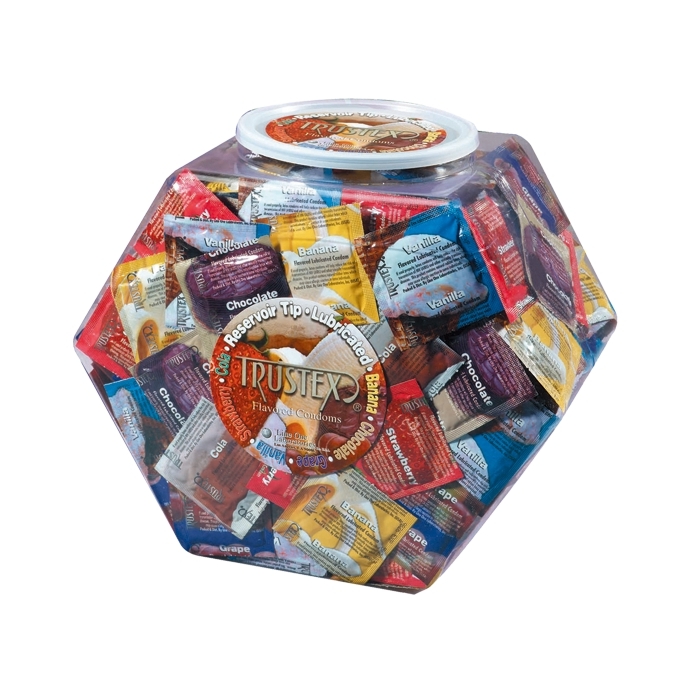 TRUSTEX ASST FLVS (288PCS) BOWL TRUSTEX ASST FLVS (288PCS) BOWL