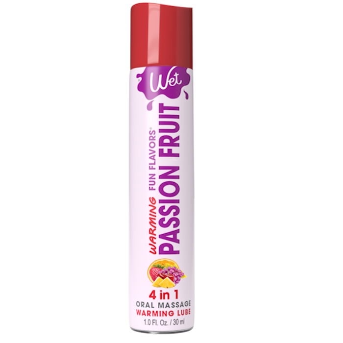 WARMING LUBE 1OZ PASSION FRUIT 4-IN-1 FUN FLAVORS WARMING LUBE 1OZ PASSION FRUIT 4-IN-1 FUN FLAVORS