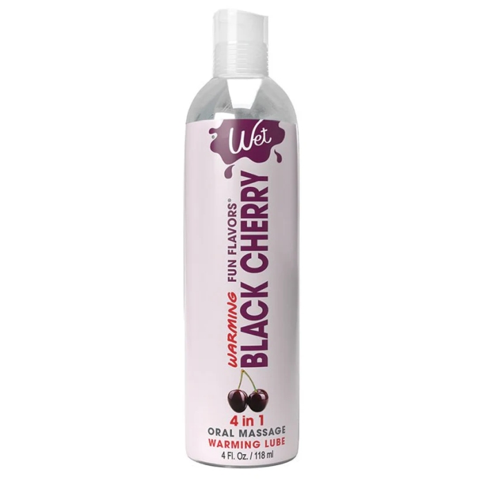 LUBE WARMING 4OZ BLACK CHERRY 4 IN 1 LUBE WARMING 4OZ BLACK CHERRY 4 IN 1