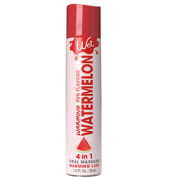 WARMING LUBE 1OZ WATERMELON 4-IN-1 FUN FLAVORS WARMING LUBE 1OZ WATERMELON 4-IN-1 FUN FLAVORS
