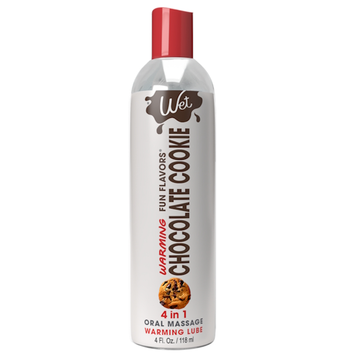WARMING LUBE 4OZ CHOCOLATE COOKIE 4-IN-1 FUN FLAVORS WARMING LUBE 4OZ CHOCOLATE COOKIE 4-IN-1 FUN FLAVORS