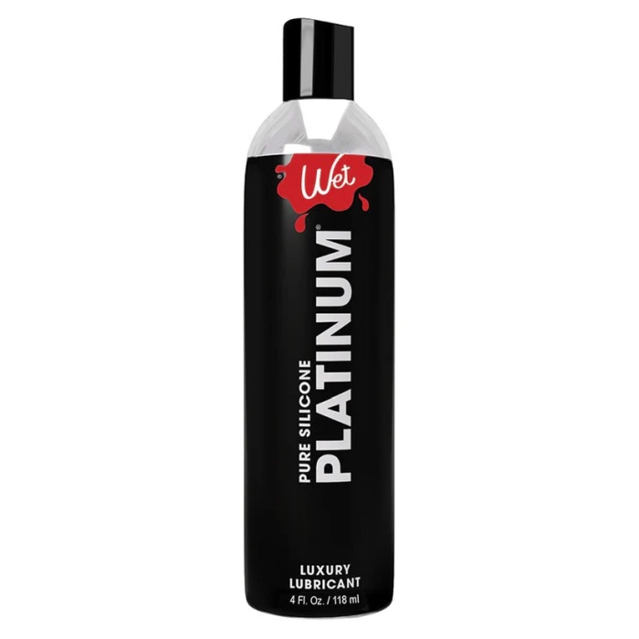 LUBE PURE SILICONE 4OZ PLATINUM WET LUBE PURE SILICONE 4OZ PLATINUM WET