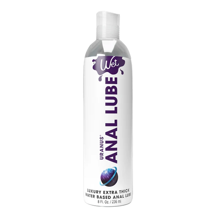 WET URANUS WATER BASED ANAL LUBE 8OZ WET URANUS WATER BASED ANAL LUBE 8OZ