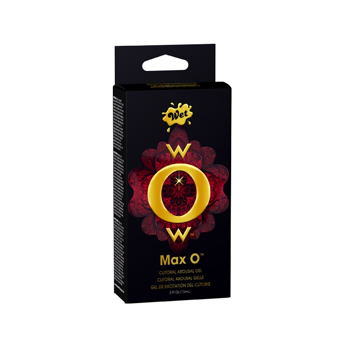 WET WOW CLITORAL AROUSAL GEL MAX O .5 OZ / 15 ML WET WOW CLITORAL AROUSAL GEL MAX O .5 OZ / 15 ML