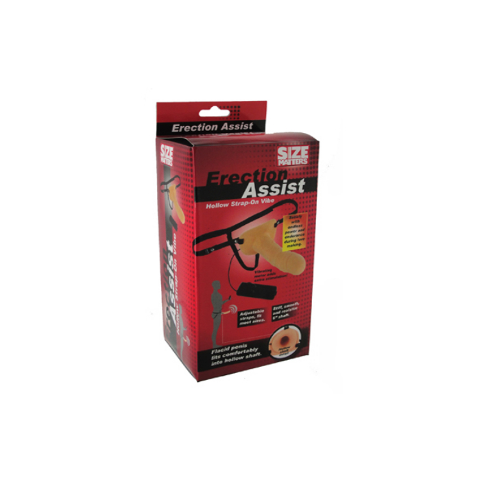 SM ERECTION ASSIST HOLLOW STRAP-ON VIBRATOR SM ERECTION ASSIST HOLLOW STRAP-ON VIBRATOR
