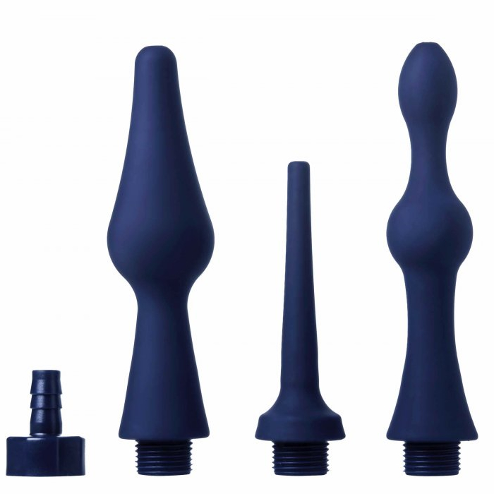 CS UNIVERSAL 3 PIECE SILICONE ENEMA ATTACHMENT SET