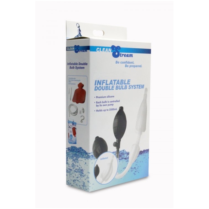 CLEAN STREAM SILICONE DOUBLE BULB NOZZLE CLEAN STREAM SILICONE DOUBLE BULB NOZZLE