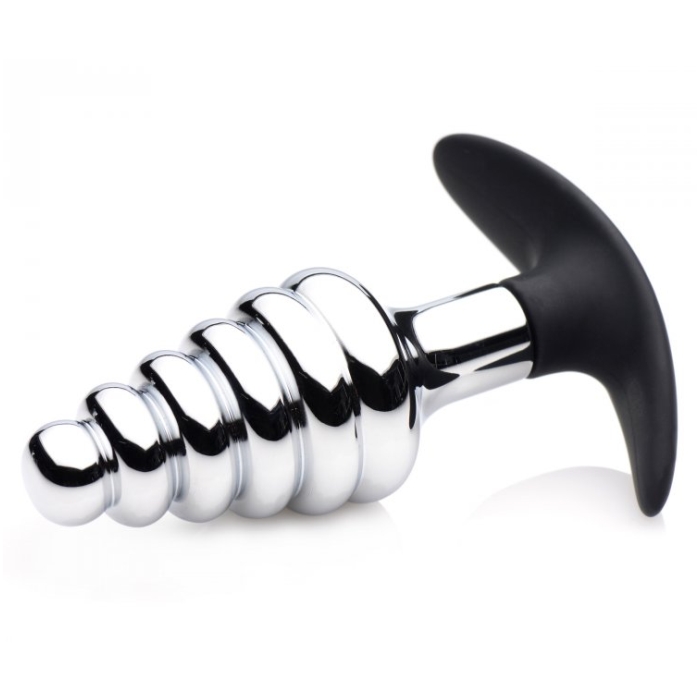 DARK HIVE METAL & SILICONE ANAL PLUG