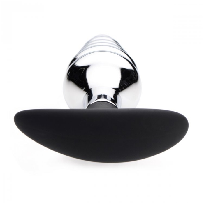 DARK HIVE METAL & SILICONE ANAL PLUG