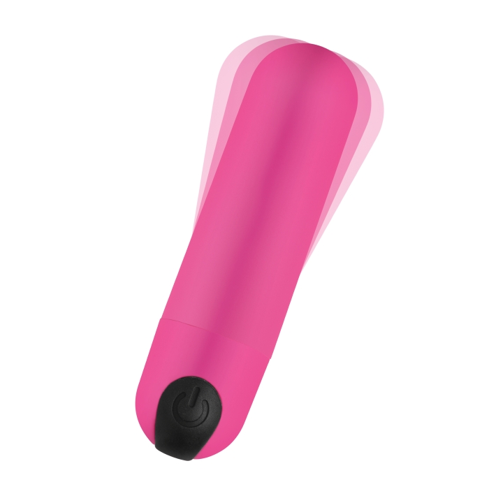 VIBRATING BULLET W/REMOTE CONTROL - PINK