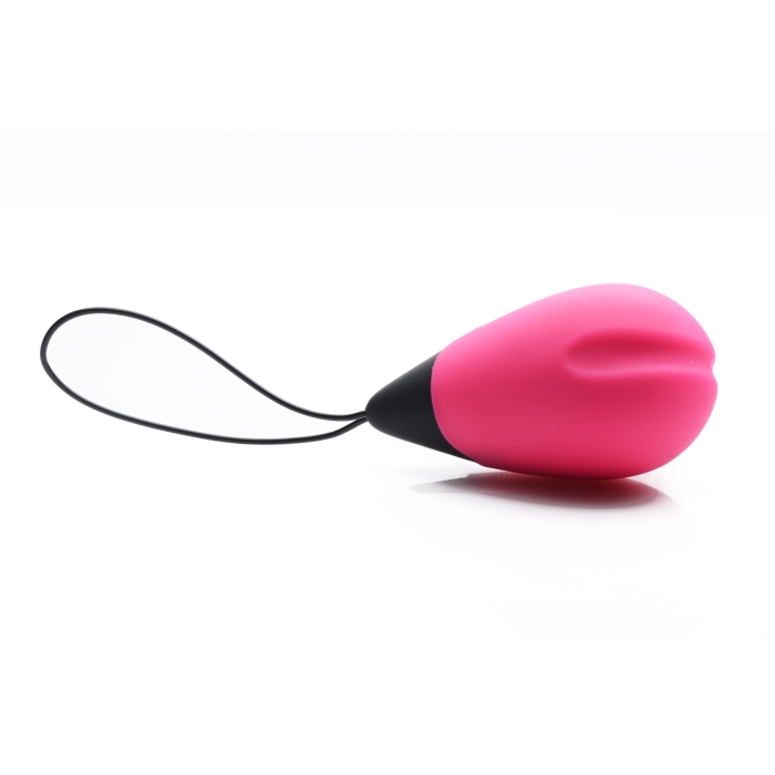 10X SILICONE VIBRATING EGG - PINK
