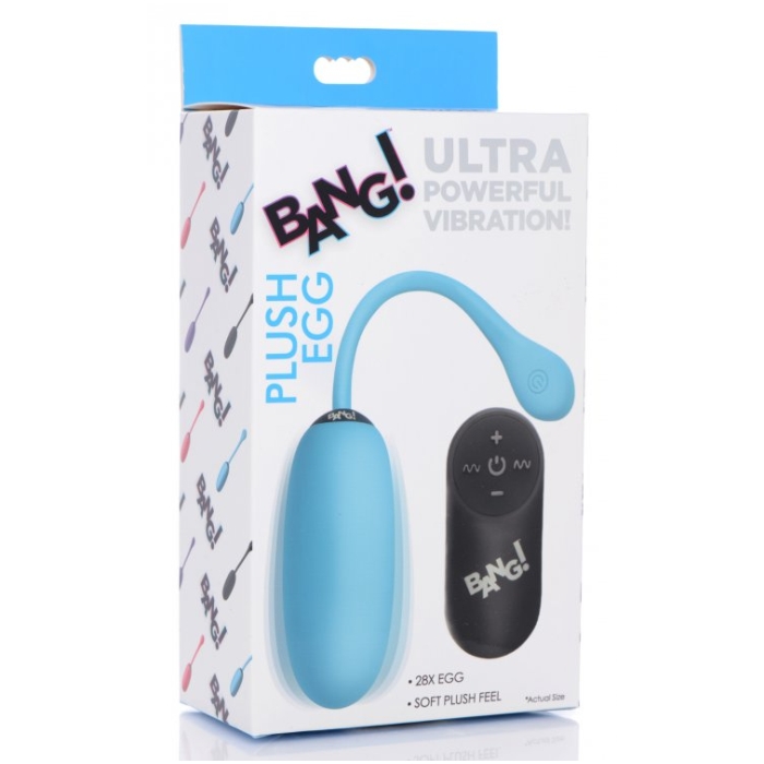 REMOTE CONTROL 28X SILICONE PLUSH EGG - BLUE REMOTE CONTROL 28X SILICONE PLUSH EGG - BLUE