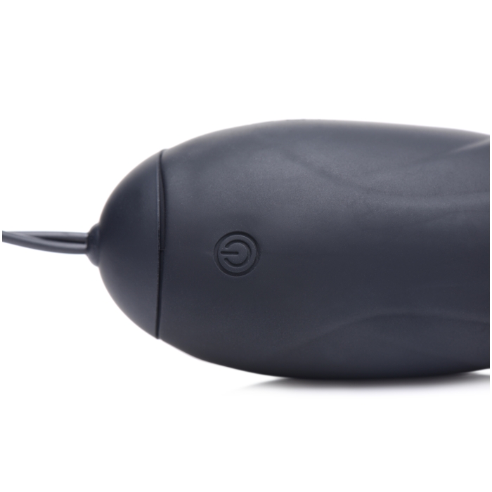 E-STIM PRO SILICONE VIBRATING EGG W/ REMOTE CONTROL