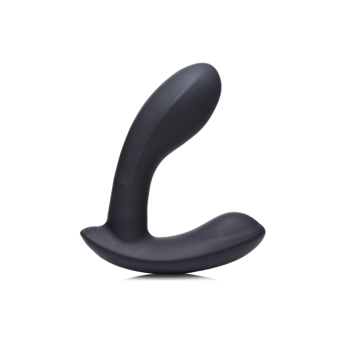 VIBRATING & E-STIM PROSTATE MASSAGER W/REMOTE