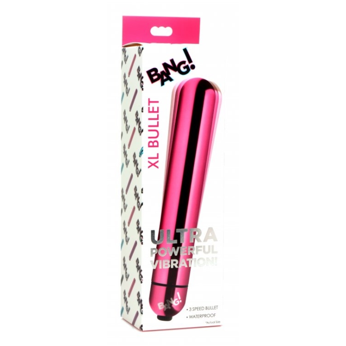 BG VIBRATING METALLIC XL BULLET - PINK BG VIBRATING METALLIC XL BULLET - PINK