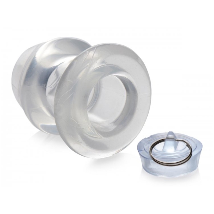 MS ASS BUNG CLEAR HOLLOW ANAL DILATOR 3" - MEDIUM