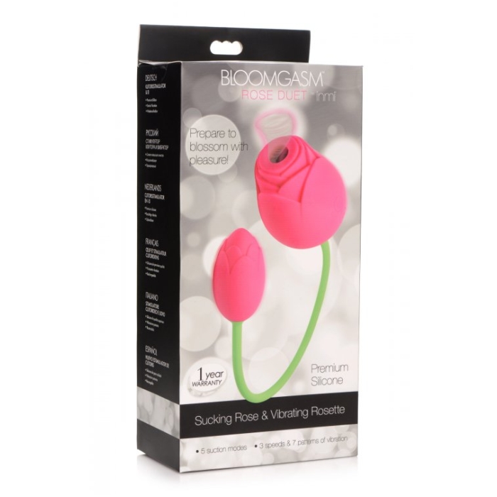 INMY BLOOMGASM ROSE DUET SUCKING & VIBRATING INMY BLOOMGASM ROSE DUET SUCKING & VIBRATING