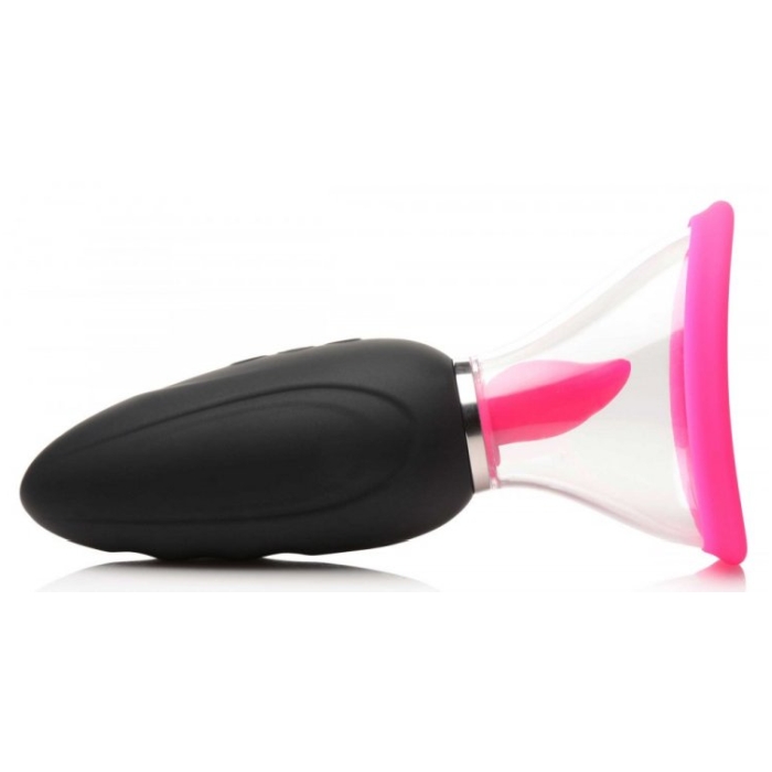 SH LICKGASM MINI 10X SILICONE LICKING & SUCKING STIMUL