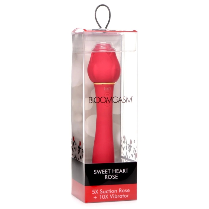 IN BLOOMGASM SWEET HEART ROSE 5X SUCTION ROSE + 10X VI IN BLOOMGASM SWEET HEART ROSE 5X SUCTION ROSE + 10X VI