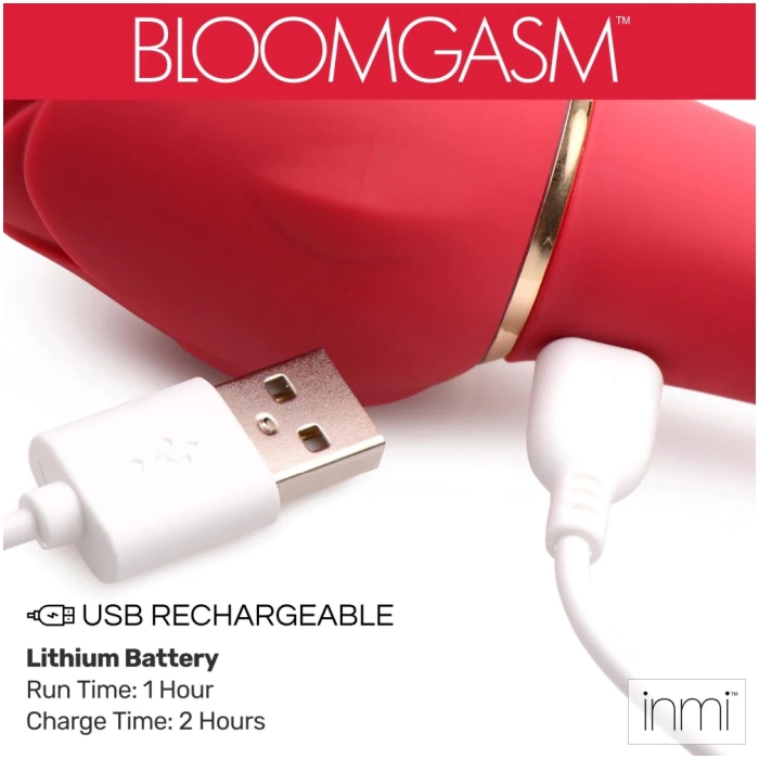 IN BLOOMGASM SWEET HEART ROSE 5X SUCTION ROSE + 10X VI