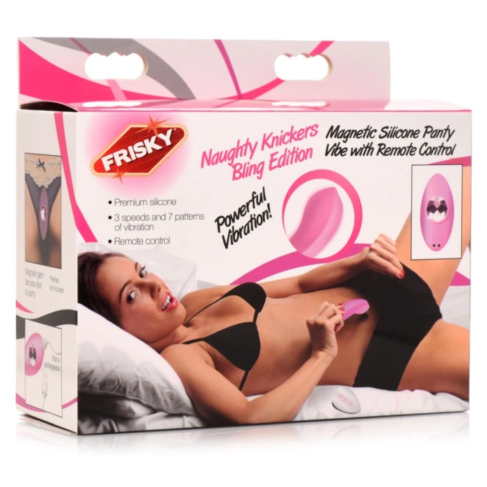 FR NAUGHTY KNICKERS BLING EDITION SIL PANTY VIBE/REMOT FR NAUGHTY KNICKERS BLING EDITION SIL PANTY VIBE/REMOT