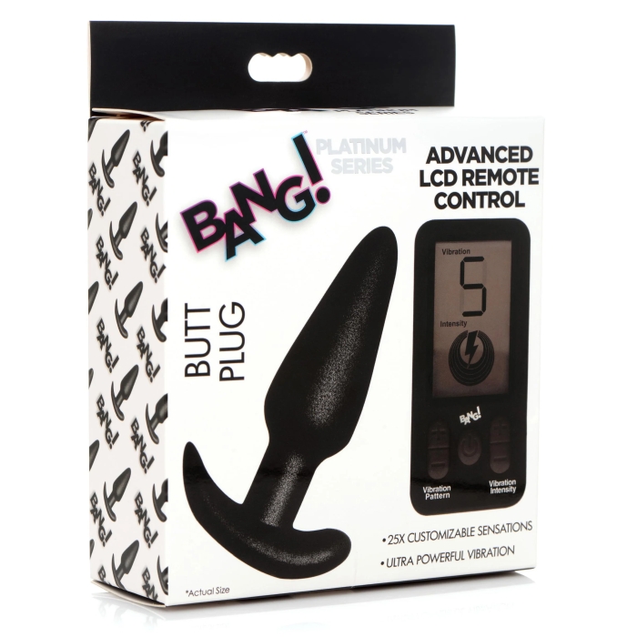 BG PLATINUM SERIES BUTT PLUG W/REMOTE CONTROL BG PLATINUM SERIES BUTT PLUG W/REMOTE CONTROL