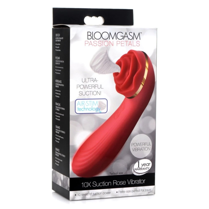 IN BLOOMGASM PASSION PETALS 10X SIL SUCTION ROSE VIBE IN BLOOMGASM PASSION PETALS 10X SIL SUCTION ROSE VIBE
