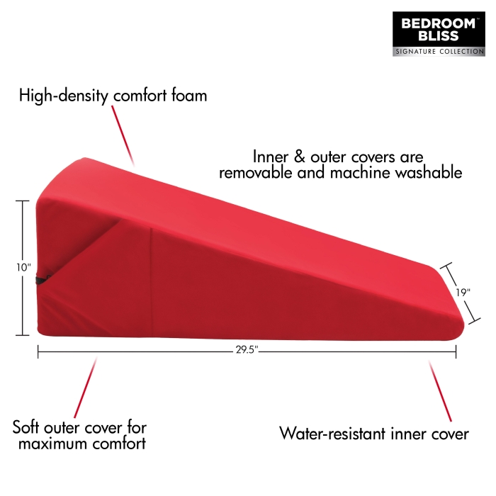 BB XL - LOVE CUSHION LARGE WEDGE PILLOW
