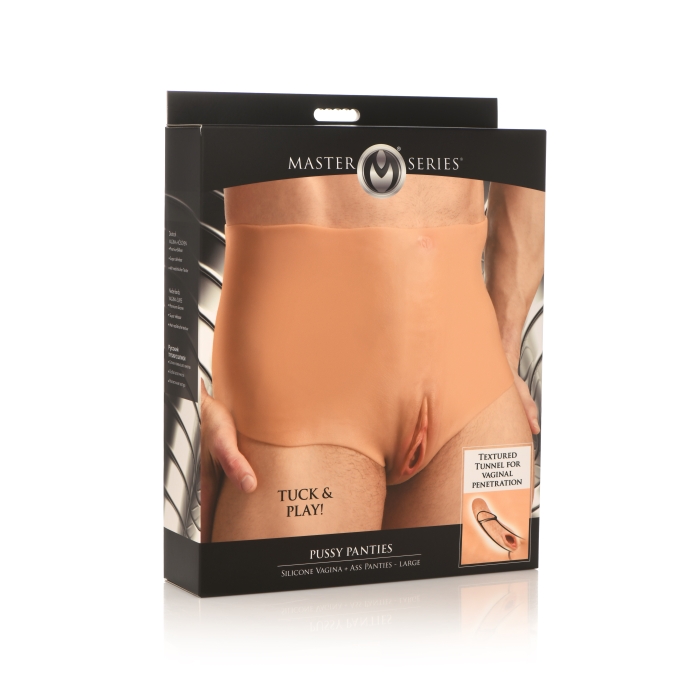 PUSSY PANTIES SILICONE VAGINA + ASS PANTIES - LARGE PUSSY PANTIES SILICONE VAGINA + ASS PANTIES - LARGE