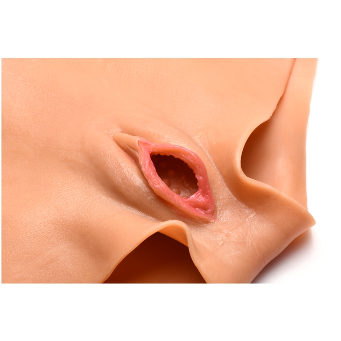 PUSSY PANTIES SILICONE VAGINA + ASS PANTIES - LARGE