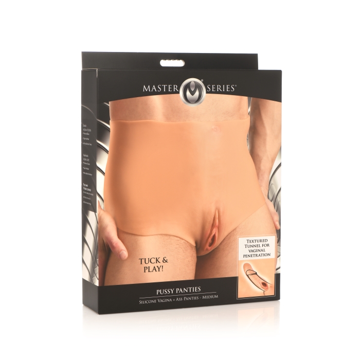PUSSY PANTIES SILICONE VAGINA + ASS PANTIES - MEDIUM PUSSY PANTIES SILICONE VAGINA + ASS PANTIES - MEDIUM