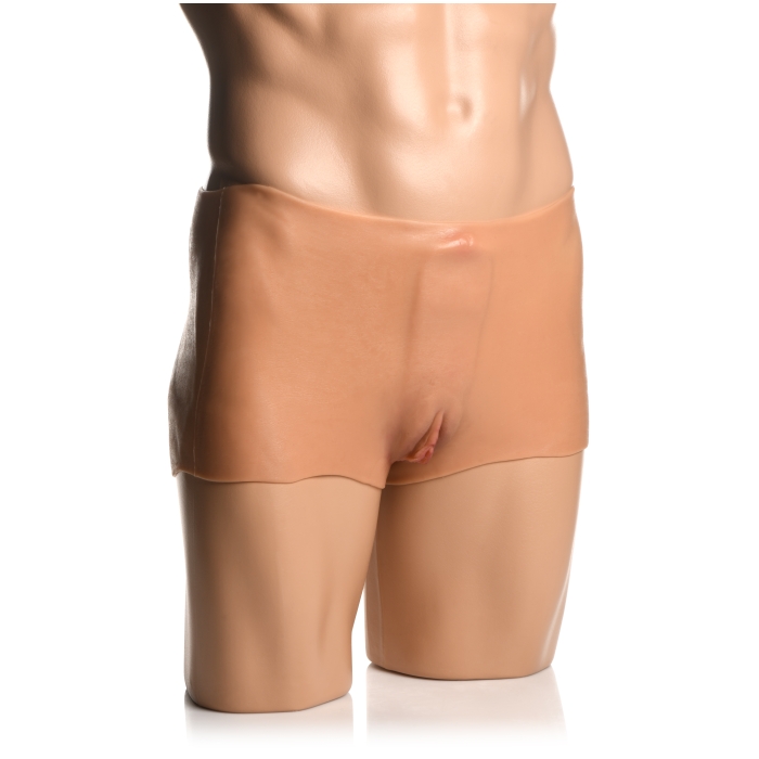 PUSSY PANTIES SILICONE VAGINA + ASS PANTIES - MEDIUM