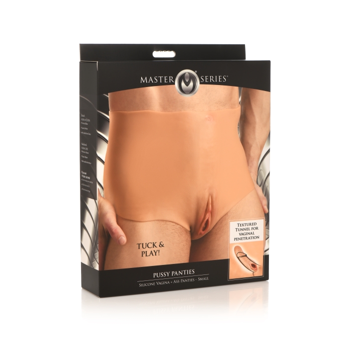 PUSSY PANTIES SILICONE VAGINA + ASS PANTIES - SMALL PUSSY PANTIES SILICONE VAGINA + ASS PANTIES - SMALL
